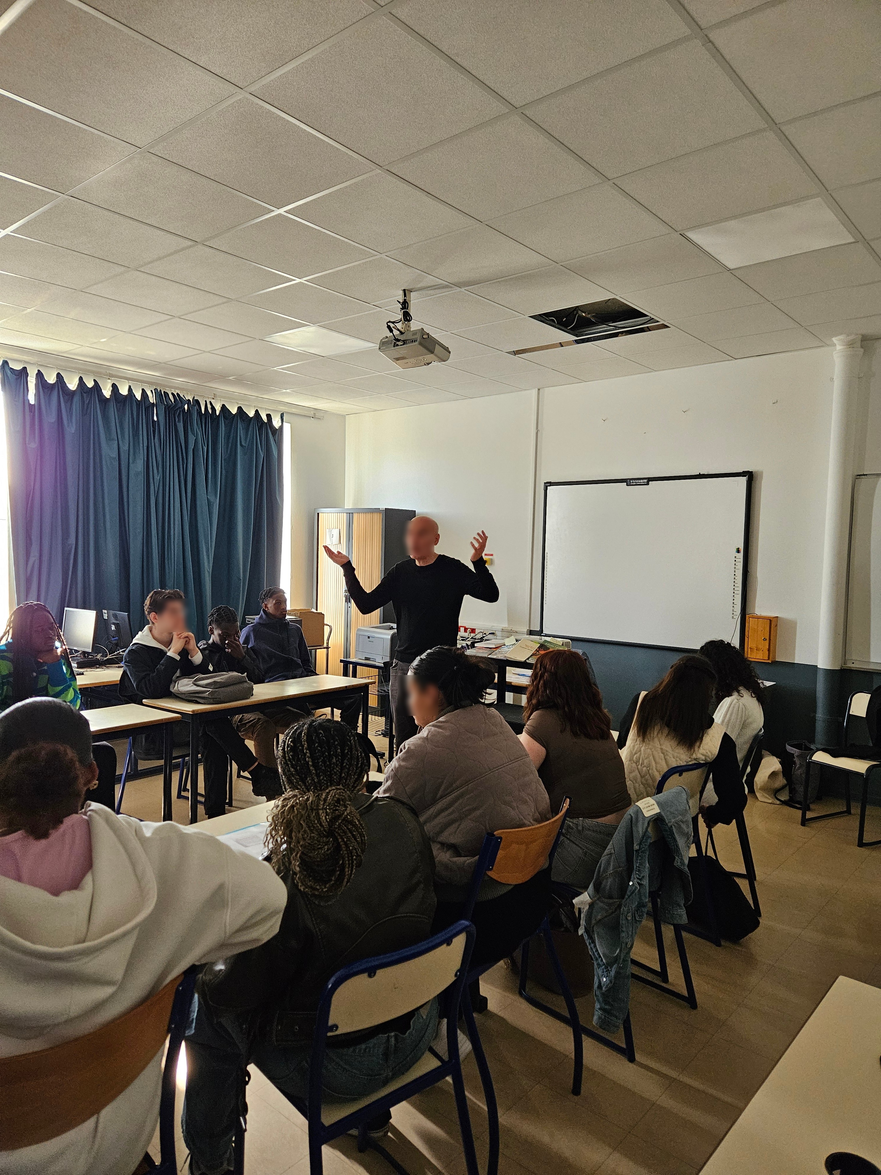 ça s'est passé : Rencontre d’auteur avec Mabrouck Rachedi au lycée Jean Monnet (Juvisy-sur-Orge) | 