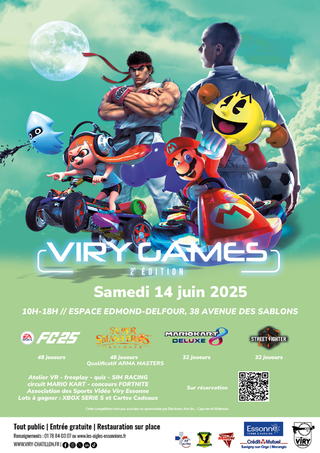Ça s'est passé : VIRY GAMES 2025 | 